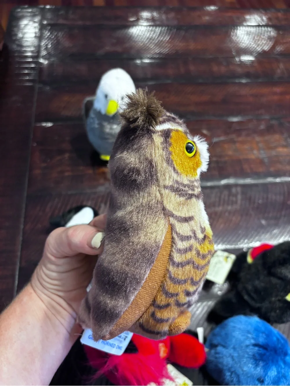 Wild Republic Audubon Birds Plush Lot of 7 with Real Bird Calls